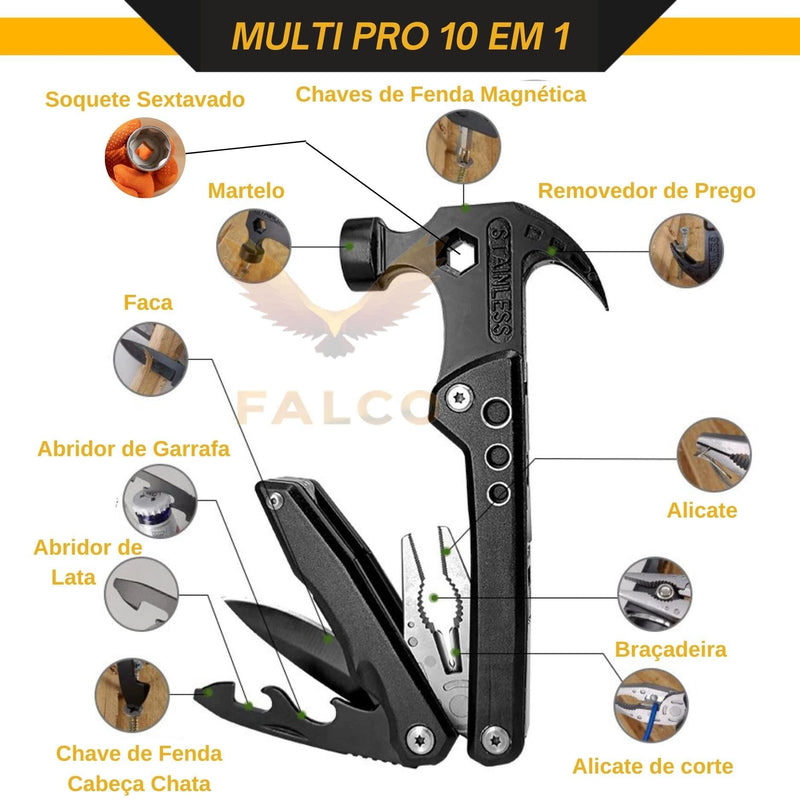 Ferramenta Multifuncional 10 em 1 Multi Pro™ + Bainha Protetora de BRINDE! - Startech Store