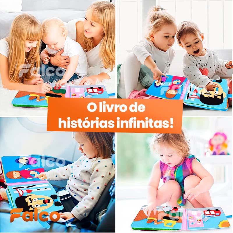 Livro de Histórias Interativo Infinity Book + Ebook Desenvolvimento Infantil (BRINDE!) - Startech Store